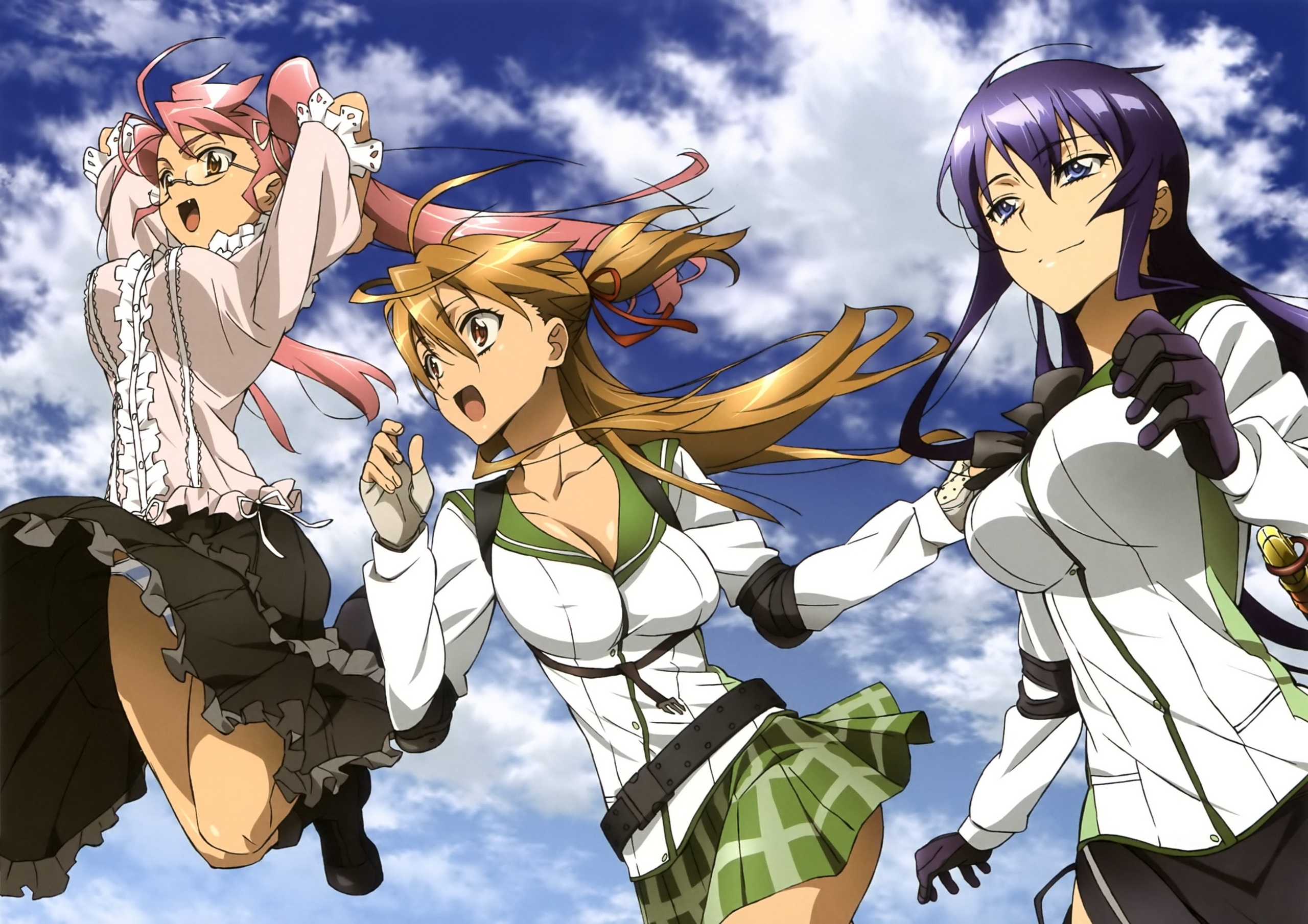 Highschool of the Dead poster