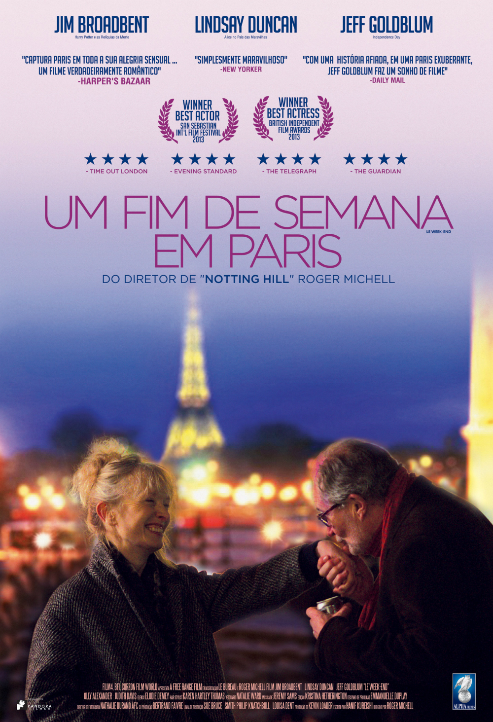 Um Fim de Semana em Paris - Poster Br - Alpha Filmes