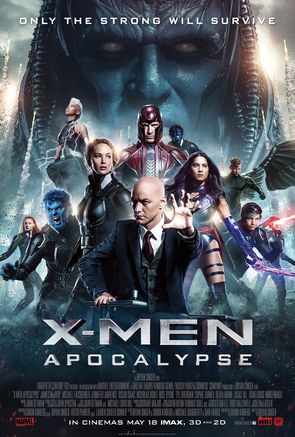 x-men apocalipse poster